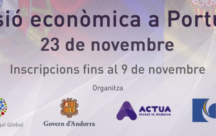 Apúntate a la misión económica en Portugal que preparamos para el 23 de noviembre