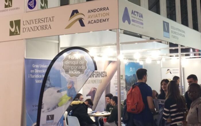 La oferta educativa andorrana está presente en el Salón de la Enseñanza con el apoyo de ACTUA