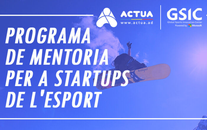 Programa de mentoría para empresas emergentes deportivas